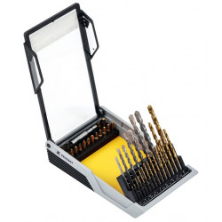 Peugeot Coffret de 37 pièces perçage-vissage pour métal/béton usage intensif Kobleo