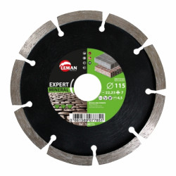 Leman Disque diamant segments à déjointer mortier Diam 125 mm épaisseur 8 mm Kobleo