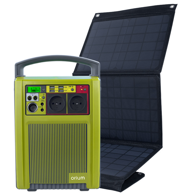 Mundus Pack Station d'énergie Izywatt 288 et panneau solaire 30W Orium Kobleo