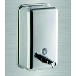 Akw Distributeur de savon en inox 1000ml Accessibilité PMR Akw Kobleo