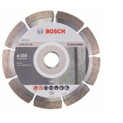 Bosch Disque diamant spécial béton dur et armé pour meuleuses Diam150mm Kobleo