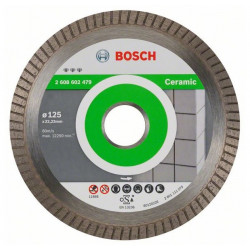 Bosch Disque à tronçonner diamanté Best for Ceramic Extra-Clean Turbo D 125  Bosch Kobleo