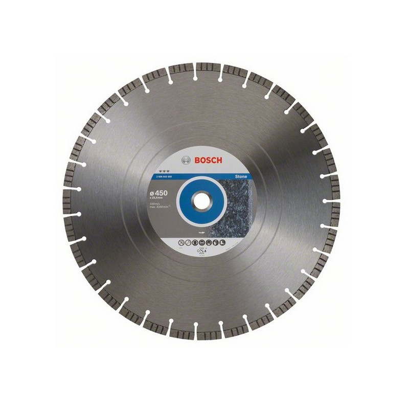 Bosch Professional Disque à tronçonner diamanté Best for Stone 450x25,4x12mm Kobleo