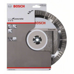 Bosch Disque à tronçonner diamanté Diam 230 x 2223 mm best for Concrete 2608 Bosch Kobleo