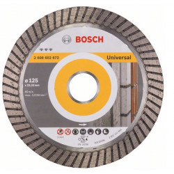 Bosch Disque à tronçonner diamanté Best for Universal Turbo D 125 x 2223 mm Kobleo