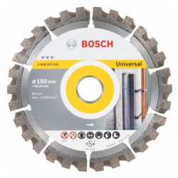 Bosch Disque à tronçonner diamanté Best for Universal D. 150 x 22,23 mm Kobleo