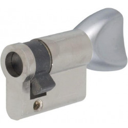 Stremler Demi-cylindre à bouton démontable Nickelé B30x10 mm Kobleo