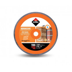 Rubi Disque diamant pour matériaux abrasifs 250 x 254 x 25mm TURBO TON-250  Rubi Kobleo
