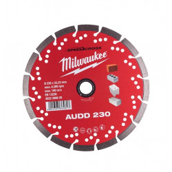 Milwaukee Disque diamant AUDD 230 x 22,23 x 2,6 mm Kobleo