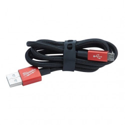 Milwaukee Câble USB 90cm avec prise 2.1A CUSB Kobleo