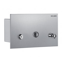 Delabie Distributeur de savon liquide encastré 1 litre 107x245x150 mm Inox pol Kobleo