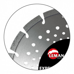 Leman Disque Diamant Segments Béton Armé, Acier 300x25,4/22,23 Ht 10 Leman Kobleo