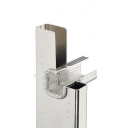 Hailo Echelle coulissante à main ProfiStep Duo 2x15 Ht travail 8,40m Hailo Kobleo