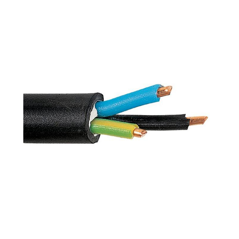 Lynelec Câble industriel rigide U 1000 R2V 3G1,5 mm² Diam 11 mm 100 m Kobleo