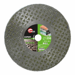 Leman Disque Diamant Coupe Et Ponce Pierre, Granit 115x M14 Ht 3 Leman Kobleo