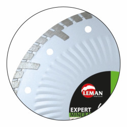 Leman Disque Diamant Jante Continuetuile, Pierre 125x M14 Ht 9 Leman Kobleo