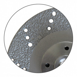 Leman Disque diamant coupe et ponce acier Diam 230 mm Kobleo