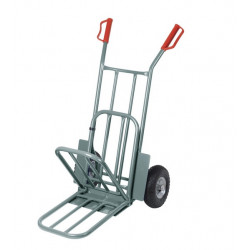 Ribitech Diable à 2 roues gonflables charge 250Kg max. PRCDBV Kobleo