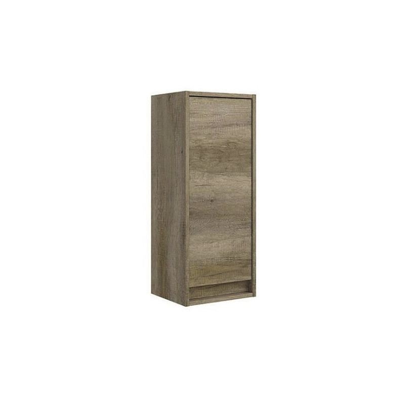 Ondée Demi colonne à suspendre 30 x 74 x 26 cm texture bois une porte COTTON Kobleo
