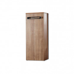 Ondée Demi colonne à suspendre 355 x 90 x 30 cm une porte finition bois miel Kobleo