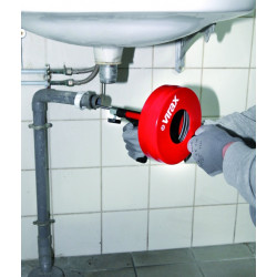 Virax Déboucheur manuel à tambour Diam 25 50 mm Kobleo