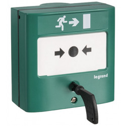 Legrand Déclencheur manuel standard pour issues de secours à membrane déformab Kobleo