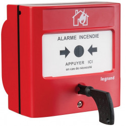 Legrand Déclencheur manuel pour équipement d'alarme incendie Conventionnel sta Kobleo