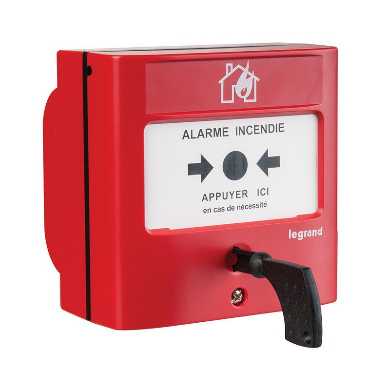 Legrand Déclencheur manuel pour équipement d'alarme incendie Conventionnel sta Kobleo