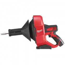 Milwaukee Déboucheur spirale 12 V Li-Ion 2.0 Ah Diam 8 mm M12 BDC8-202C Kobleo