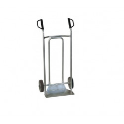 Fimm Diable 250 Kg inox bavette fixe roues Diam 200mm gris non tachant Kobleo