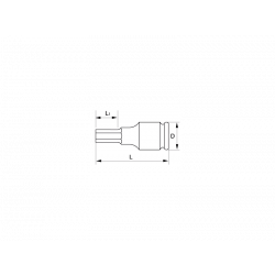 Bahco Douilles tournevis 1 pour vis 6 pans 19 mm finition phosphatée 7993M0 Bahco Kobleo Bahco Douilles tournevis 1 pour vis 6 pans 19 mm finition phosphatée 7993M0 Bahco Kobleo