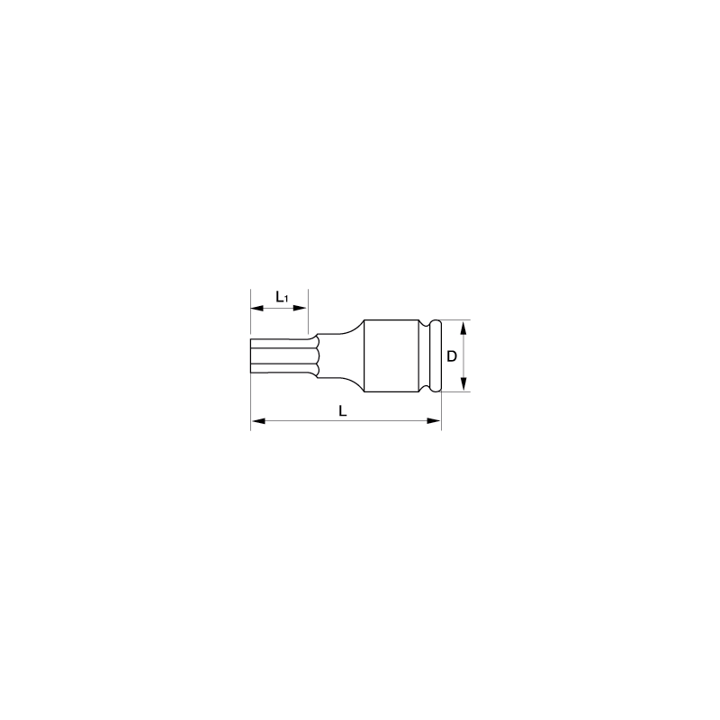 Bahco Douilles tournevis à chocs 7994S0400 1/2'' pour vis Torx T40 Bahco Kobleo Bahco Douilles tournevis à chocs 7994S0400 1/2'' pour vis Torx T40 Bahco Kobleo