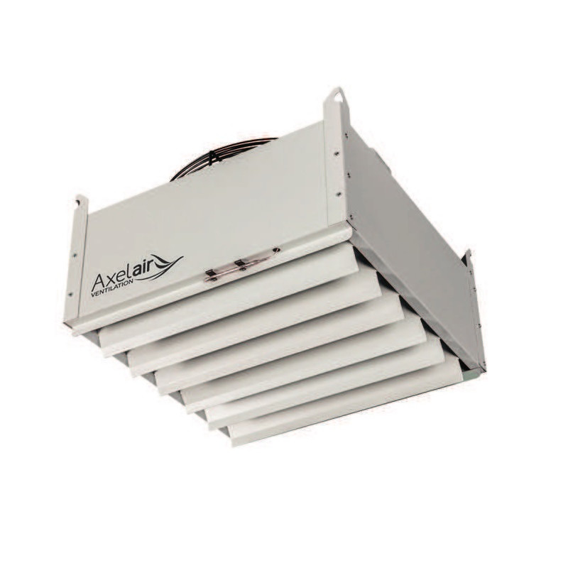 Axelair Déstratificateur caréné 165 W débit 3600 m3/h avec thermostat DS Kobleo