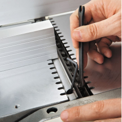 Jet Dégauchisseuse Raboteuse d'établi 15kW 230V largeur de rabotage 254 mm Kobleo