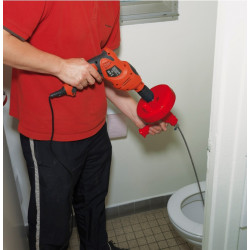 Ribitech Déboucheur à tambour à main 5m Diam 6mm PRFDT50+ Ribitech Kobleo