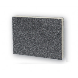 Sidamo Lot de 25 éponges à poncer 98x125x12 2 faces souples Gr60 moyen Kobleo