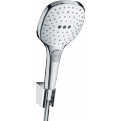 Hansgrohe Ensemble support mural douchette Raindance Select E 120 160cm blanc ch Kobleo