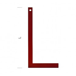Metrica Equerre de charpentier 29355 rigide rouge 500mm Metrica Kobleo