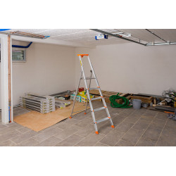 Centaure Escabeau aluminium professionnel 5 marches hauteur d'accès maxi 310 m  Kobleo