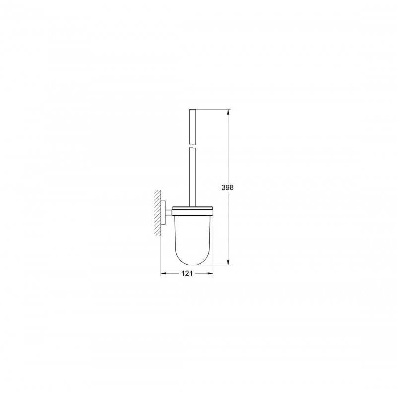 Grohe Essentials - Ensemble d'accessoires pour toilette 3 en 1, chrome  40407001