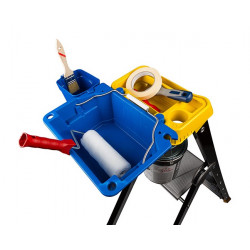 Centaure Escabeau aluminium laqué 7 marches hauteur d'accès 3,55 m MP Kobleo