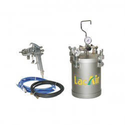 Lacme Ensemble spécial colles néoprènes pot sous pression 2 tuyaux pistolet Kobleo