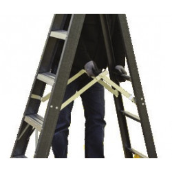 Centaure Escabeau en fibre de verre 3+1 marches hauteur d'accès 230 m Swing Pro Kobleo