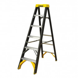 Centaure Escabeau en fibre de verre 5+1 marches hauteur d'accès 285 m Swing Pro Kobleo