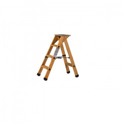 Centaure Escabeau Lyonnais bois 3 marches tablette Kobleo