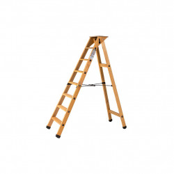 Centaure Escabeau Lyonnais bois 7 marches tablette Kobleo