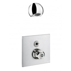 Delabie Ensemble douche SECURITHERM thermostatique électronique encastré Delabie Kobleo