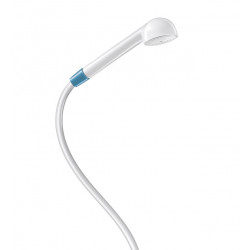 Delabie Ensemble de douche jetable 25 flexibles blancs en PVC 25 douchettes mo Kobleo