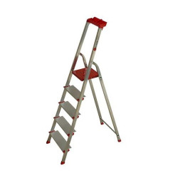 Escalux Escabeau 5 marches Escalux CONFORLUX hauteur 2,99m aluminium Kobleo Escalux Escabeau 5 marches Escalux CONFORLUX hauteur 2,99m aluminium Kobleo