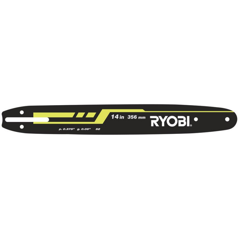 Ryobi Guide 35 cm 3/8 1,3 mm pour tronçonneuses électriques RAC213 Ryobi Kobleo Ryobi Guide 35 cm 3/8 1,3 mm pour tronçonneuses électriques RAC213 Ryobi Kobleo